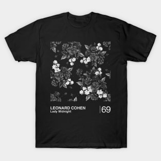 Lady Midnight / Minimalist Graphic Design Fan Artwork T-Shirt